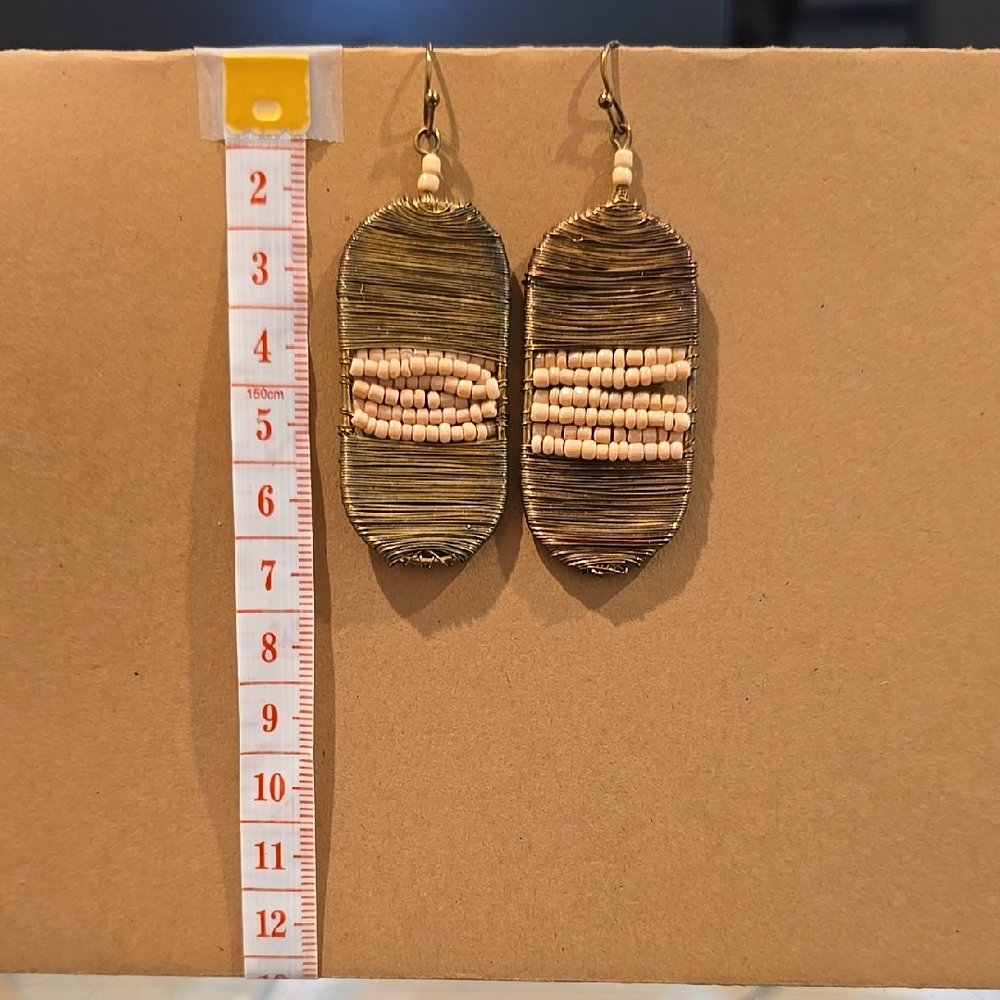 Handcrafted Beaded Earrings